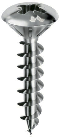 Vite Per Maniglie Tsc 3,5X 18Mm Nichelata Panelvit- 5,0 Centinaia