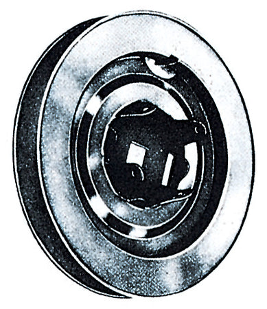 Puleggia Per Rulli In Legno 220 Mm Zincata- Bolis Italia- 5,0 Pz