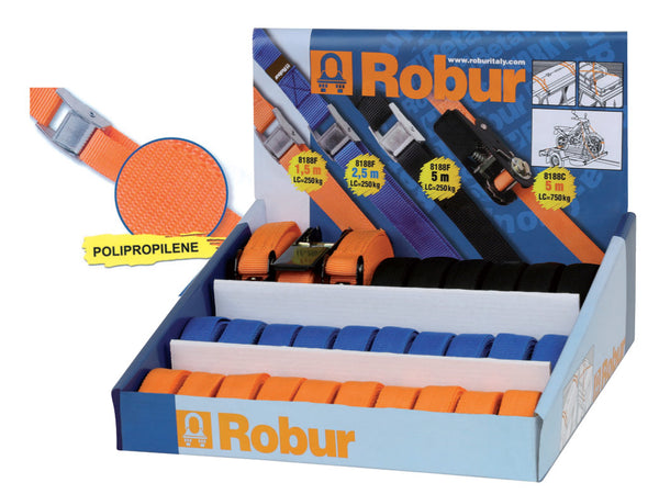 Robur Espositore 29 Pz Nastro Allacciabagagli- 1,0 Confezione