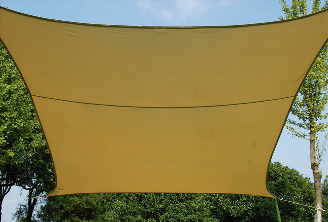 C Tenda Vela Ombreggiante Hdpe 2,9X2,9Mt Beige- I Giardini Del Re- 1,0 Pz