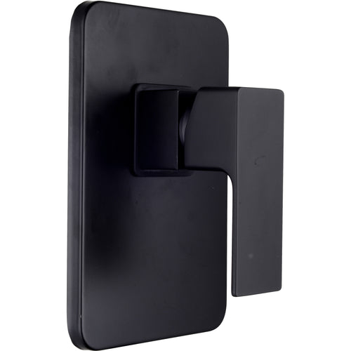 Serie Elegant Miscelatore Incasso Doccia Nero Opaco- 1,0 Pz