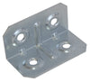Piastrina Quadra 4 Fori Piegata 40X20X20 Mm Zinc- 100,0 Pz