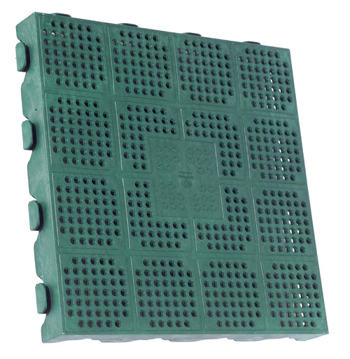 Pavimento In Pp 40X40X4,5 Cm P40 Verde- Art Plast- 6,0 Pz