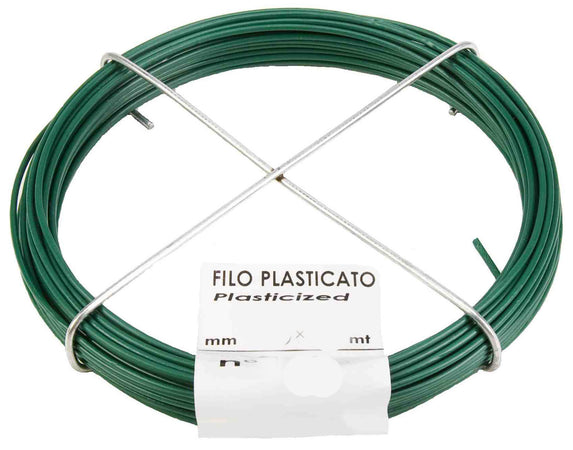Matassina Filo Plasticato N.10 D 1,8 Mm 13 M Verde- Filotecnica- 30,0 Pz