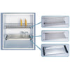 Mensola Colapiatti Acciaio Inox C/Vasch 56 Cm- 1,0 Coppie