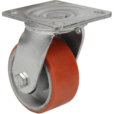 Ruota Poliuretano D 200X50 Mm Piastra Girev Exp- 1,0 Pz