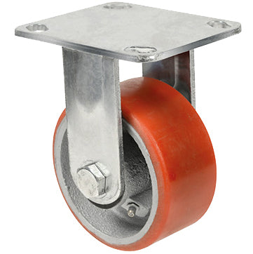 Ruota Poliuretano D 150X50 Piastra Fissa Export- 1,0 Pz