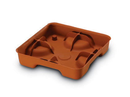 Sottovaso In Plastica Scidro X Sutri Cm.40- 4,0 Pz