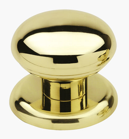 Pomolo Ottone Giove D 70 Mm Lucido Verniciato- Benini- 4,0 Pz