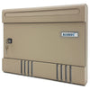 Cassetta Postale Alubox Sir/E 36,5X7X29 Cm Sabbia- 1,0 Pz