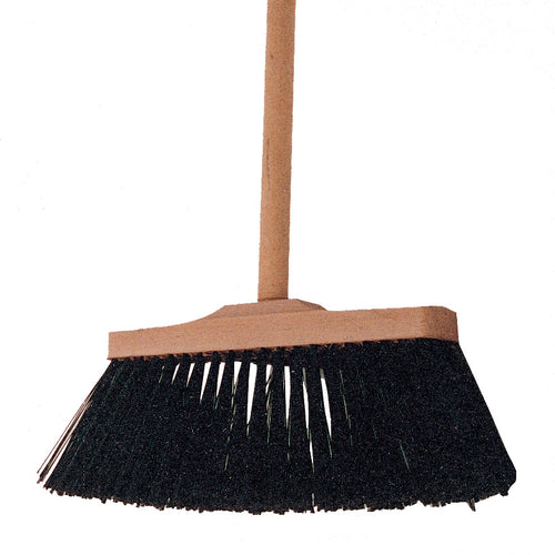 Scopa Industriale 27 Cm Supporto Legno S/Manico- 10,0 Pz