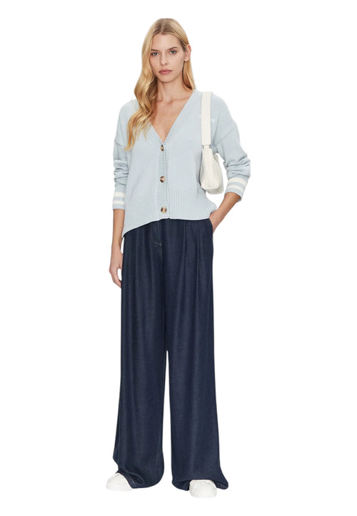 GUESS JEANS Cardigan Donna Guess Jeans varsity logo ricamato da donna