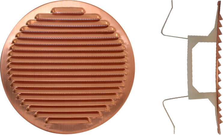 Griglia Aerazione Rame Antins C/Molle 140/200- 1,0 Pz