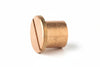 Testina Cieca 8Ma Ottone Lucido*- 50,0 Pz
