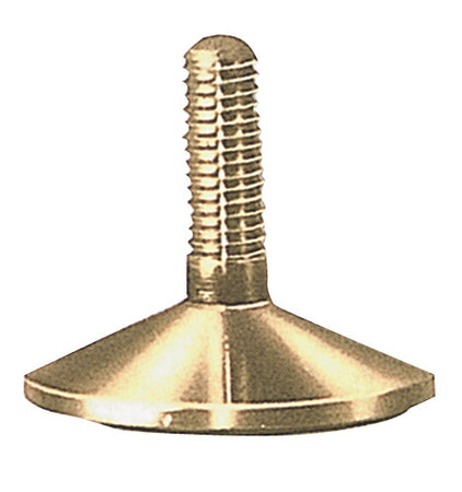 Piedino Fisso Ottone Ma10 X D 30 Mm*- 25,0 Pz