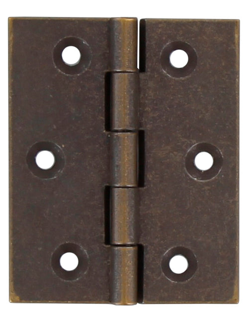 Cerniera Fresata Piana Ottone Bronz 50X40 Mm**- Mariva- 24,0 Pz