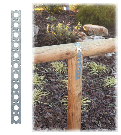 Banda Forata Ferro Zincato 17X0,7 Mm Da 10 M- Aldeghi Luigi Spa- 1,0 Pz