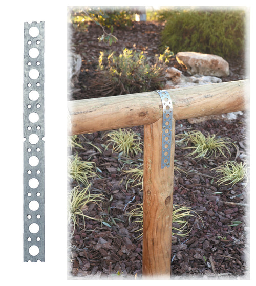 Banda Forata Ferro Zincato 25X0,7 Mm Da 10 M- Aldeghi Luigi Spa- 1,0 Pz