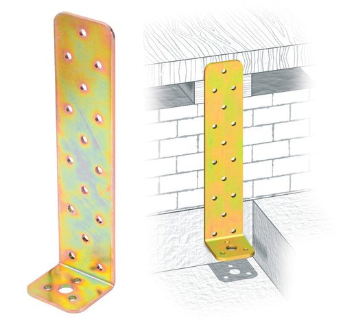 Piastra 754 Angolare Acciaio Tropic 50X200X45 Mm- Aldeghi Luigi Spa- 10,0 Pz