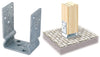 Piastra 791 Supporto Ancor U Zinc Fuoco 60X101 Mm- Aldeghi Luigi Spa- 1,0 Pz
