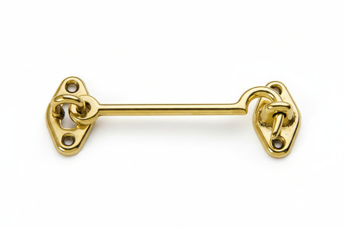 Gancio Fermafinestra Ottone Lucido 100 Mm**- 25,0 Pz