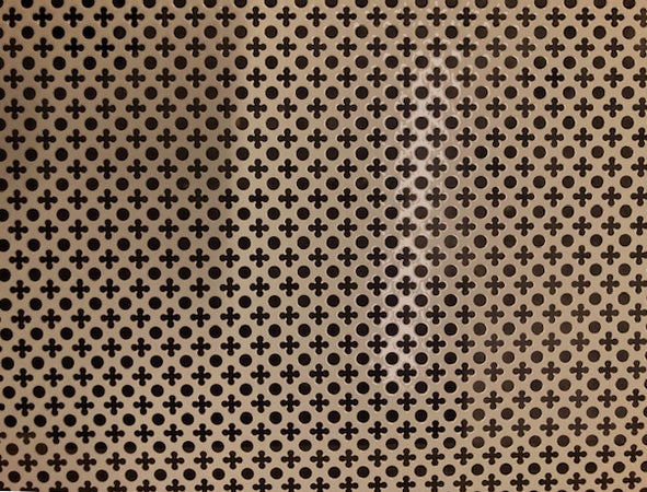 Lamiera Forata Per Termosifone Bronzo- 2,0 Mq