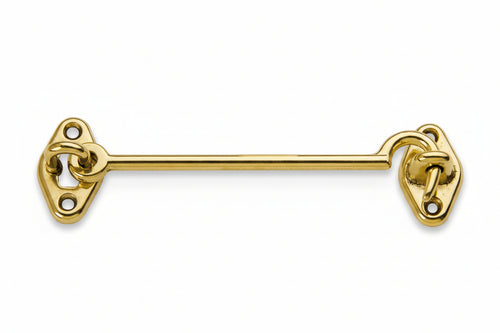 Gancio Fermafinestra Ottone Lucido 140 Mm- 12,0 Pz