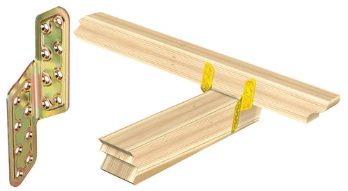 Piastra 781 Angolare Acciaio Tropic Dx 170X37 Mm- Aldeghi Luigi Spa- 20,0 Pz