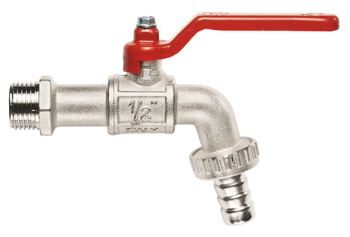 Itap 132 Rubinetto A Sfera Portagomma D 1/2- Itap- 10,0 Pz