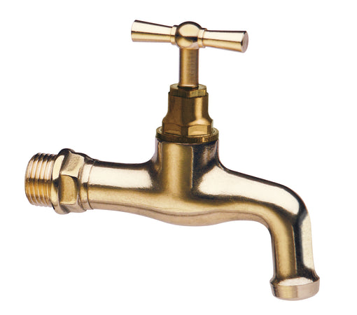 Itap 350 Rubinetto Curvo Ottone Lucido D 1/2- Itap- 1,0 Pz