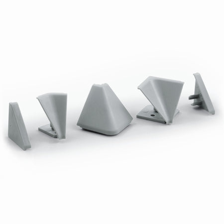 Kit Per Alzatina Triangolare Grigio- 1,0 Confezione