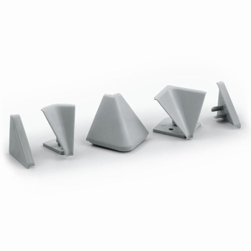 Kit Per Alzatina Triangolare Bianco- 1,0 Confezione