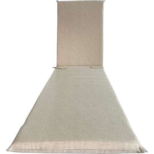 Cuscino Garden Ecru Sdraio C/P H.5 Cm.180X50- 4,0 Pz