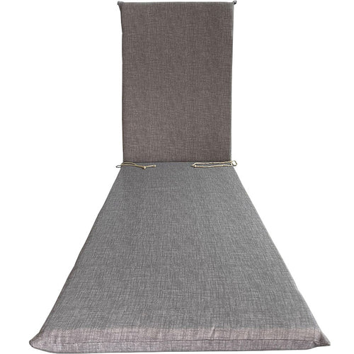Cuscino Garden Grigio Lettino H.4,5 Cm.180X60- 1,0 Pz