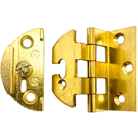 Cerniera Ali Zancate Con Asola Bronzata 40X35 Mm- 6,0 Pz