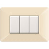 Placca Easy Matix Avorio 3P- 10,0 Pz