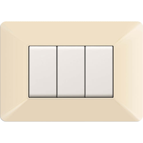 Placca Easy Matix Avorio 3P- 10,0 Pz