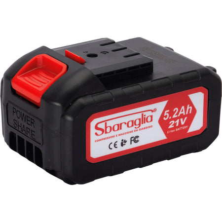 Batteria 21V 5.2 Ah Rambo Energy E Potatore Ares- 1,0 Pz