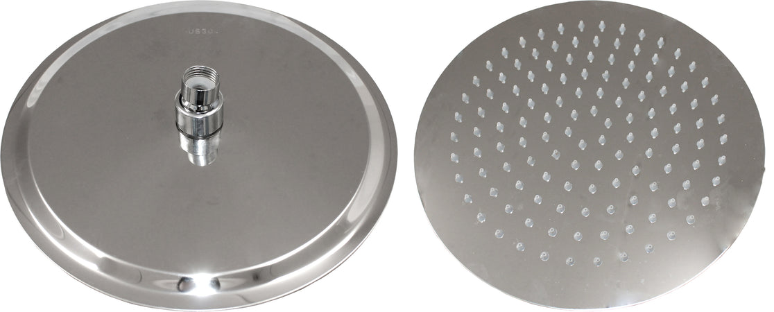 Soffione Doccia Inox Tondo D 250 Mm- 1,0 Pz