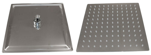 Soffione Doccia Inox Quadro 250X250 Mm- 1,0 Pz