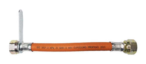 Flessibile P/Centraline Gomma Cm.50 F.F.1/2 Gas- 6,0 Pz