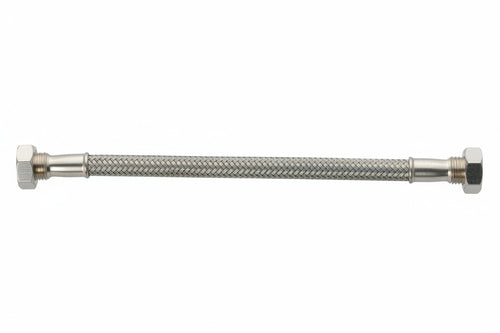 Pl Flessibile Inox M 1/2 F 3/8 30 Cm 2 Pz- 5,0 Pz