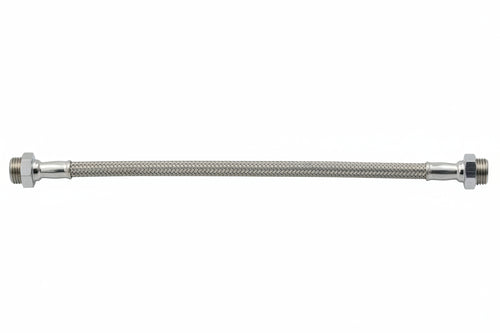 Pl Flessibile Inox M 3/8 F 1/2 30 Cm 2 Pz- 5,0 Pz