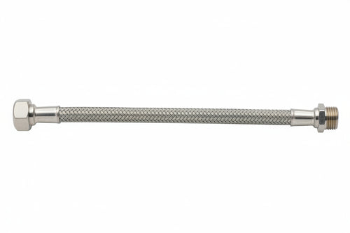 Pl Flessibile Inox M 3/8 F 1/2 40 Cm 2 Pz- 5,0 Pz