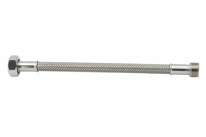 Pl Flessibile Inox M F 1/2 25 Cm 2 Pz- 5,0 Pz