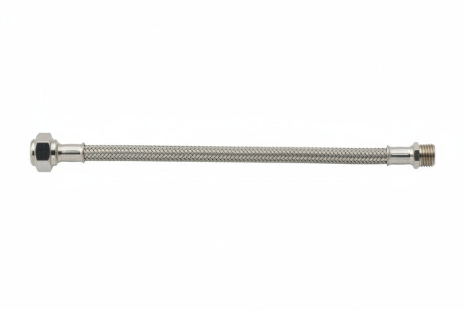 Pl Flessibile Inox M F 3/8 40 Cm 2 Pz- 5,0 Pz