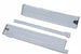 Kit Sponde In Metallo Con Guide Per Cassetto Cucina Profondità 450 Mm Altezza 118 Mm Colore Silver