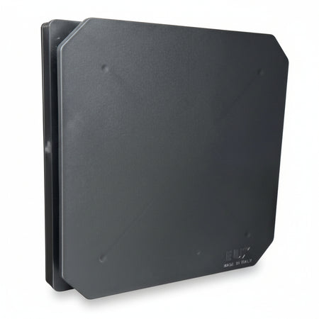 Aspiratore Elettrico Lux308 A Muro D 120 Mm Nero- 1,0 Pz