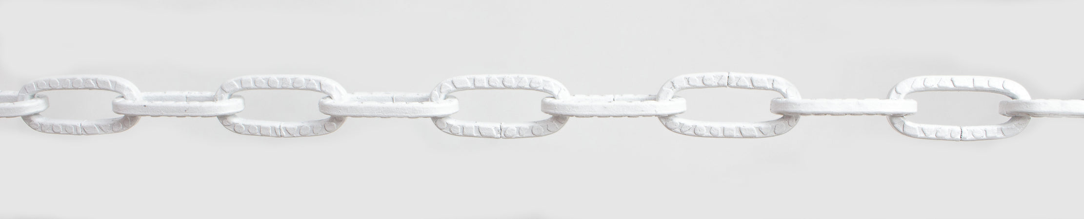 Catena Filo Quadro Rullato 2Mmx2,5M Bianco- 1,0 Pz