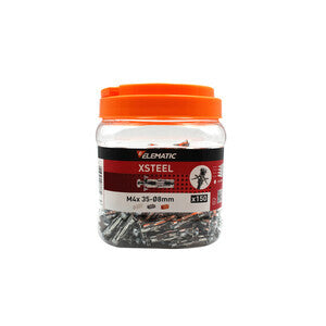 Elematic Barattolo 150 Tasselli Xsteel M4 Cartong- 1,0 Pz